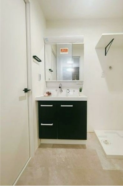 リノベーション後の洗面化粧台