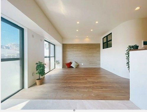 リノベーション後のリビング1